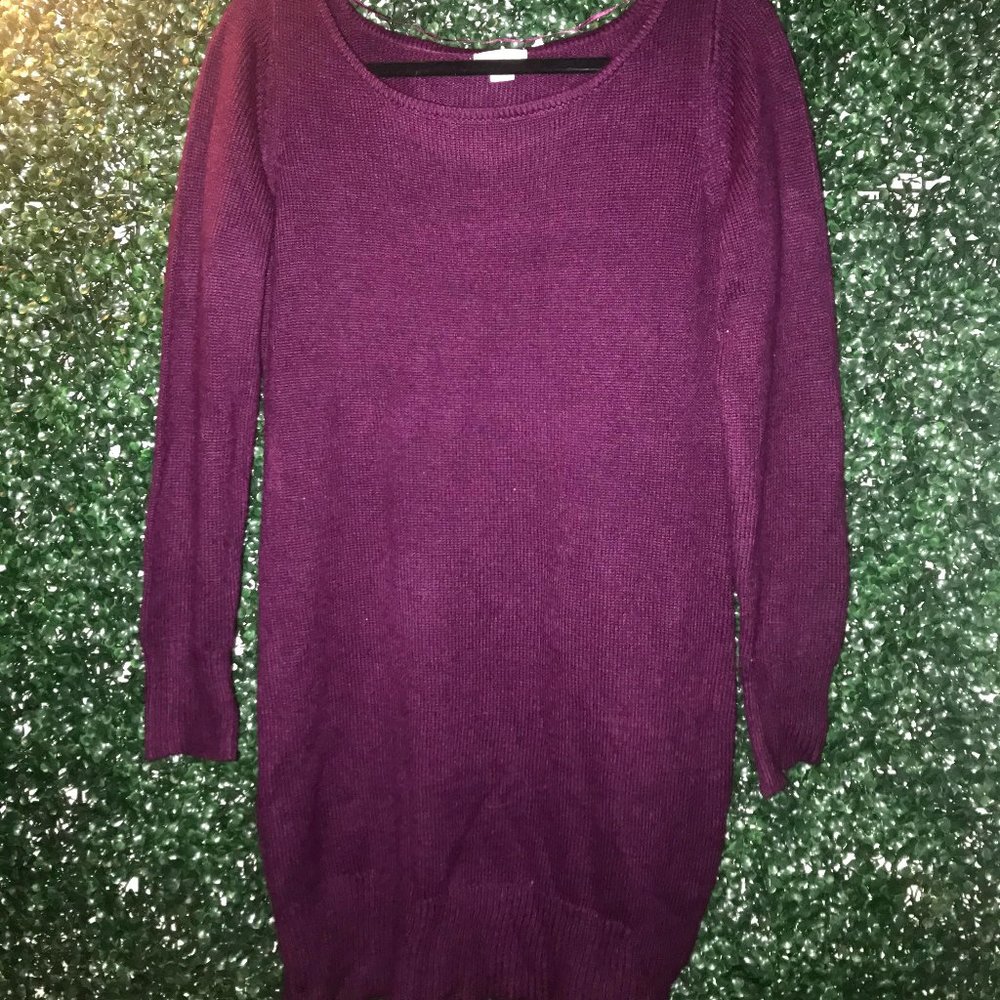 Red Sweater Dress